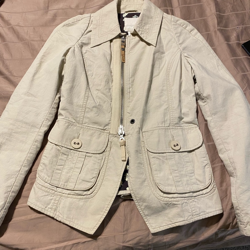 Diesel Nightflyers Aviator Zip Jacket, Small